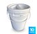 Balde 12L Tampa Rosca Atoxico BPA Free - 10 Peças - Imagem 2