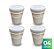 Balde 20L Reciclado Branco - Kit com 04 Peças - Imagem 3