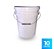 Balde 20L Branco Alça Metálica - Kit com 10 Peças - Imagem 2