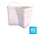 Balde 20L Retangular com Tampa Lacre e Alça - Kit 02 Peças - Imagem 3