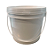 Balde 2.2 Litros Branco com Tampa Lacre e Alça Plástico Atoxico BPA Free - Imagem 1