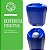 Bombona 20 Litros Azul com Tampa Lacre Rosca BPA FREE - Imagem 3