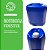Galão de 20L Azul com Tampa Lacre Rosca BPA FREE - Kit 03 Peças - Imagem 8