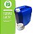 Galão de 20L Azul com Tampa Lacre Rosca BPA FREE - Kit 03 Peças - Imagem 4
