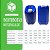 Galão de 20L Azul com Tampa Lacre Rosca BPA FREE - Kit 03 Peças - Imagem 9