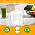 Balde Transparente 2.8L Tampa Lacre Plastico Atoxico BPA Free - 100 Pcs - Imagem 2
