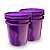 Balde Roxo Atóxico com Tampa Lacre 10 Litros - Kit 02 Peças - Imagem 8