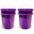 Balde Roxo Atóxico com Tampa Lacre 10 Litros - Kit 02 Peças - Imagem 7