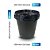 Pote 1 Litro Preto com Tampa Lacre - Kit 25 Peças - Imagem 3