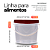 Balde 1.8L Atóxico Transparente com Tampa Vermelha de 1.8L - Kit 10 Peças - Imagem 2