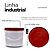 Baldinho com Tampa Vermelha de 1.8 Litros Transparente Atóxico - Kit 15 Peças - Imagem 12