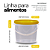 Balde 1.8L Transparente Tampa Lacre Atóxico BPA FREE -  Kit 250 peças - Imagem 3