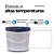 Balde com Tampa Azul 2.2 Litros para Alimentos - Kit 05 Peças - Imagem 7