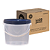 Balde com Tampa Azul 2.2 Litros para Alimentos - Kit 08 Peças - Imagem 1