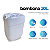 Bombona Translucida Natural 20L com Tampa Rosca - Kit 06 Peças - Imagem 2