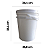 Balde 18 l com Tampa Lacre e Alça Plastica Bpa Free - Kit com 03 Peças - Imagem 4