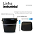 Balde Preto para Alimento Retangular 3.6 Litros com Tampa Lacre - Kit 04 Peças - Imagem 8