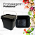 Balde 3.6L Retangular com Tampa Lacre Atóxico BPA FREE - Kit 10 Peças - Imagem 4