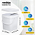 Balde Retangular 16L Tampa Lacre Atóxico BPA FREE - Kit 09 Peças - Imagem 9