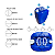 Bombona Azul 50 Litros com Tampa Lacre Rosca e 02 Bocais - Kit 02 Peças - Imagem 8