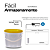 Balde com Tampa Amarela 2.2L Transparente para Armazenar Alimento - Kit 03 Pçs - Imagem 8