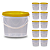 Balde 2.2L Transparente Atóxico Tampa Lacre BPA Free - Kit 10 Peças - Imagem 1