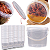 Baldinho Transparente com Tampa Transparente de 3.2L - Kit 25 Pcs - Imagem 5