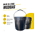 Balde de Fabrica 16L Reciclado com Tampa Lacre e Alça Plástica Novo - Kit 4 Pcs - Imagem 3