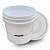 Balde 30 litros com Tampa Lacre Vedante e Alça Metálica Resistente - Kit 4 Pcs - Imagem 6