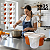 Balde 3.2L Tampa Lacre Novo Atóxico BPA FREE - Kit 25 Pcs - Imagem 1