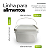 Balde com Tampa para Alimentos 2.4L Retangular Transparente - 20 Pcs - Imagem 5