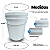 Balde 5L PP Virgem Atóxico BPA Free com Tampa Lacre (Grau Alimentício) - Imagem 6