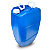 Bombona 50L Azul Reciclada para Armazenamento de Insumos em Geral - Imagem 1