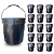 Balde Reciclado com Tampa Lacre 14L Multiuso - 15 Pecas - Imagem 2