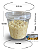 Pote para Molhos Caldos e Cremes com Tampa Lacre 460 ML P500 - 400 Und - Imagem 5