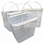 Balde Retangular Transparente para Armazenar Alimento 3.6L - 05 Peças - Imagem 8