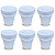 Balde 24L com Tampa de Rosquear para Uso Profissional - 06 Pcs - Imagem 2