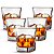 CONJUNTO 6 COPOS WHISKY VIDRO 300ML - Imagem 1