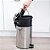 Lixeira Inox Pedal 12l Cesto Lixo Banheiro Cozinha Grande - Imagem 7