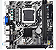 Placa Motherboard H61 LGA1155 - Processadores i3/i5/i7 - Imagem 2