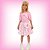 Conjunto Menina Verão Blusa Boxy em Canelado e Saia em Super Cetim Barbie - Imagem 1