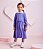 Vestido Infantil Momi Violeta - Imagem 1