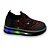 Tênis Novopé Slip On Baby Spider Led Lycra Menino Cinza - Imagem 1