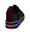 Tênis Novopé Slip On Baby Spider Led Lycra Menino Cinza - Imagem 4