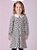 Vestido Infantil Monograma Animê com Gola - Imagem 1