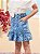 Saia Jeans Grid Animê Kids - Imagem 2