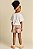 Conjunto de Blusa Boxy em Meia Malha e Shorts em Molecotton Kukiê - Imagem 2