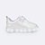 Tênis de Led Pampili Sneaker Luz Borboletas Branco e Colorido - Imagem 2