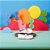 Sapatilha Infantil Branco Glitter Boneca Gambo - Imagem 2