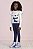 Conjunto Infantil Feminino Inverno Mon Sucré de Blusa Manga Longa e Legging Pandinha - Imagem 1